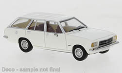 101-PCX870402 - H0 - Opel Rekord D Caravan weiss, 1972